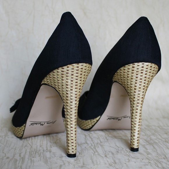 Anne Michelle Peep-toe Pumps - Picture 2 of 7